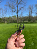 Mini Whitetail Deer Euro Mount - Blackout Edition